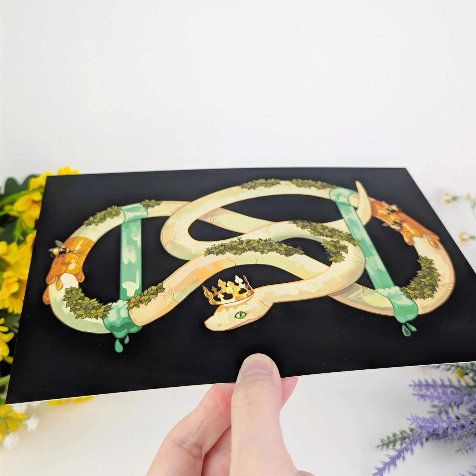 Earth Snake, Art Print, photo 4